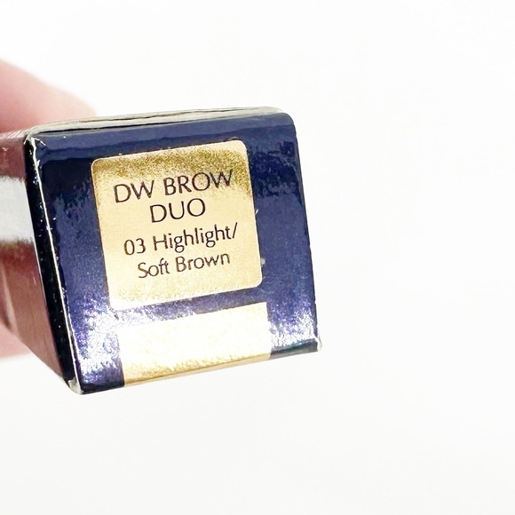 Estee Lauder Double Wear Stay In Place Brow Lift Duo Soft Brown - Picture 3 of 4